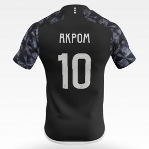 Ajax Chuba Akpom #10 Tredje trøje 2023-24 Kort ærmer